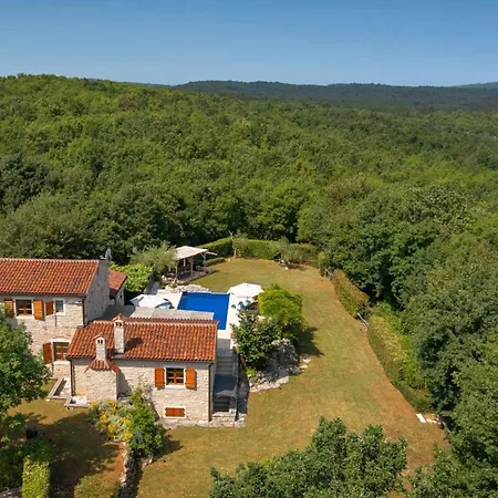 Villa Rustic Nonna Lucia With Pool In Groznjan Boskari